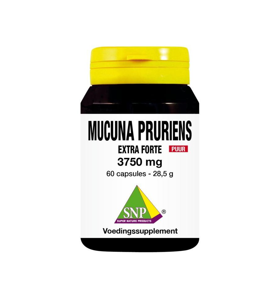 Snp Mucuna pruriens extra forte 3750 mg puur 60 capsules