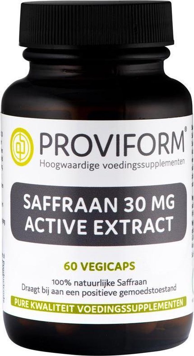 Proviform Saffraan 30 mg active extract 60 vcaps