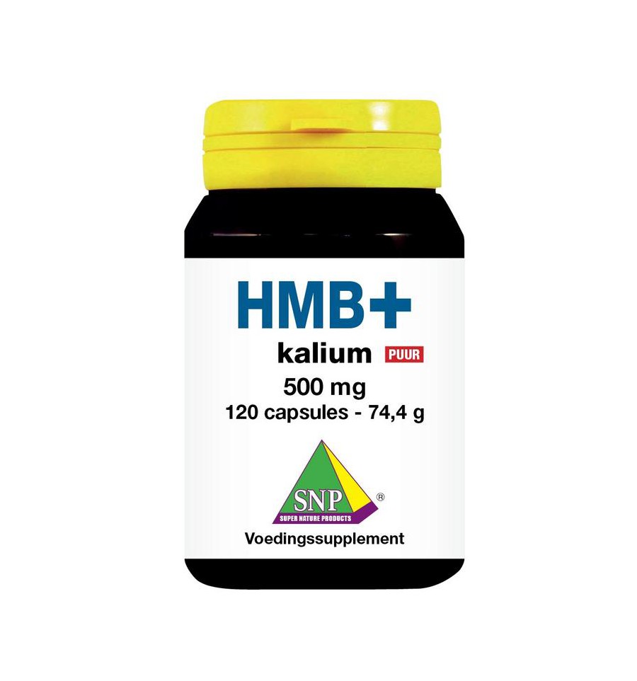 Snp HMB+ kalium 500 mg puur 120 capsules