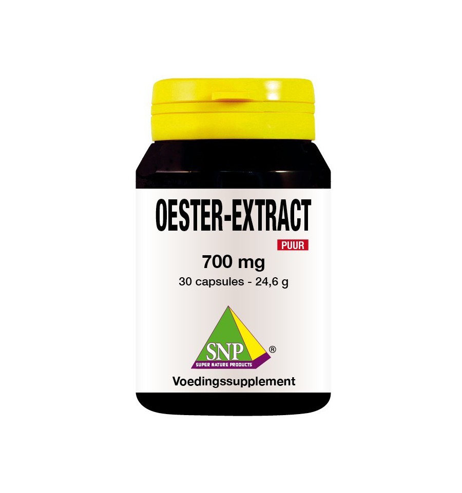 Snp Oester extract 700 mg puur 30 capsules