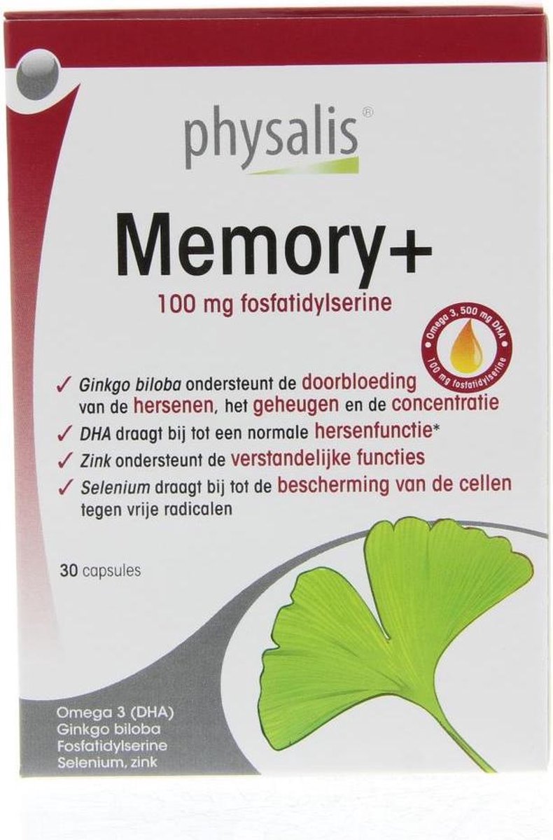 Physalis Memory+ 30 softgels