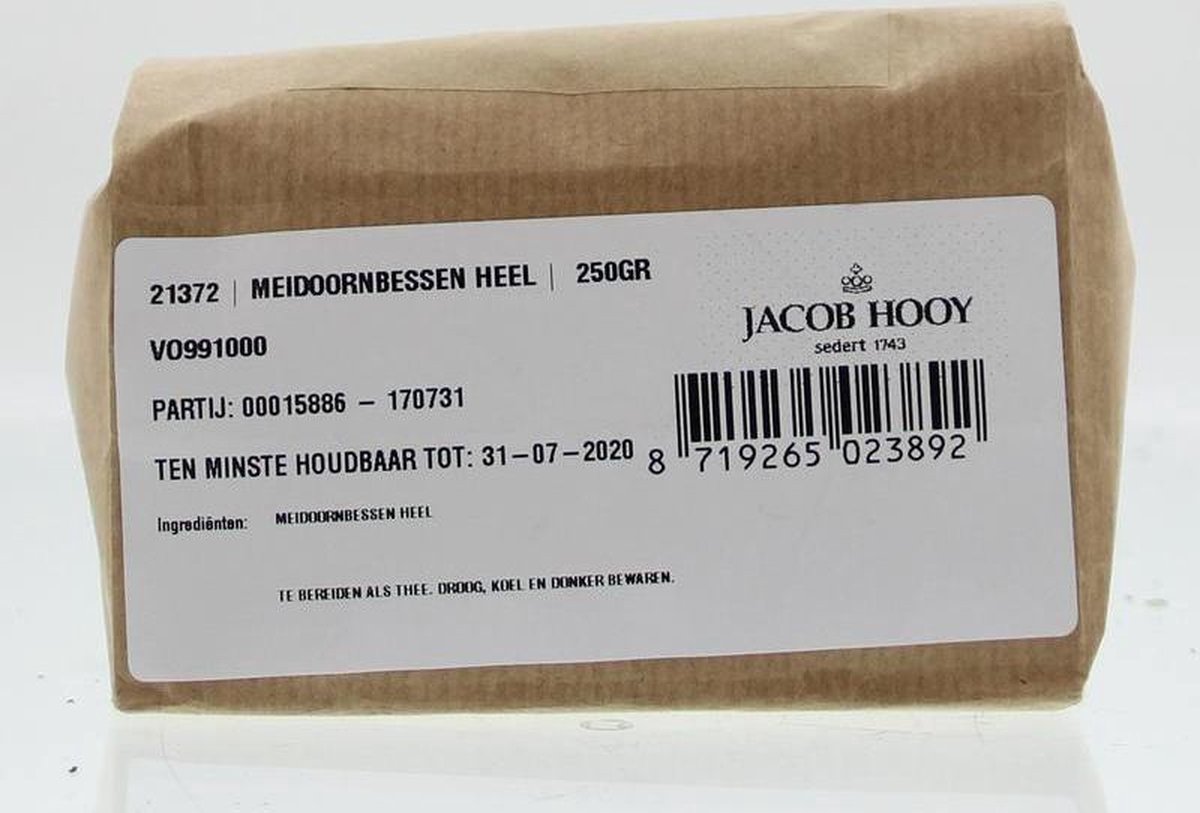 Jacob Hooy Meidoornbessen 250 gram
