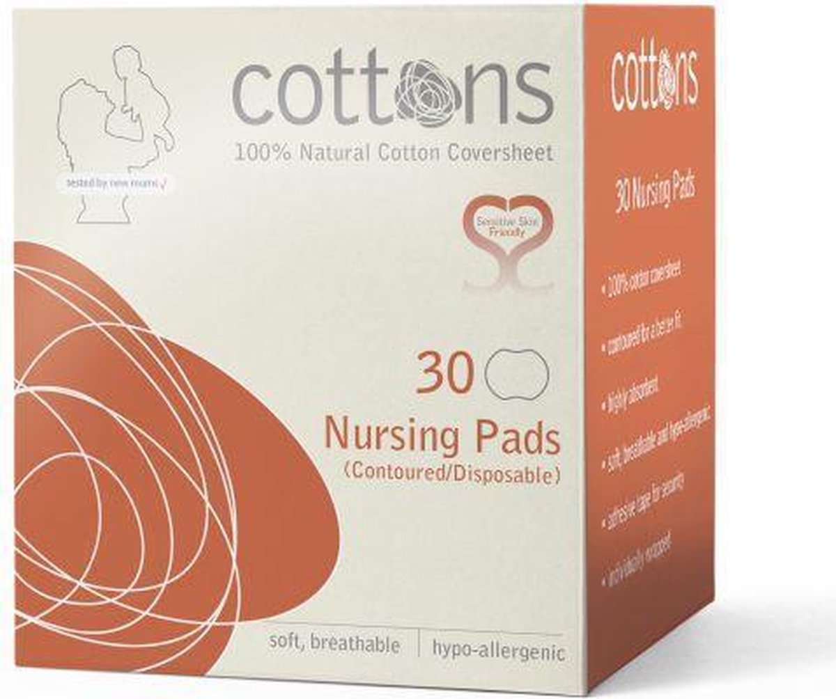 Cottons Zoogcompressen 30 stuks