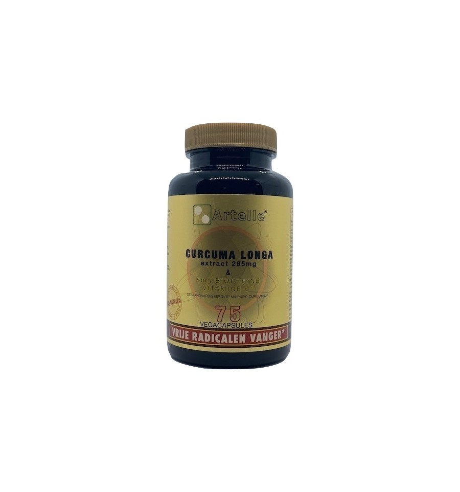 Artelle Curcuma longa/bioperine/vitamine C 75 vcaps