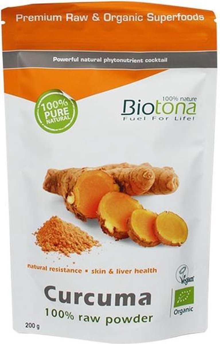 Biotona curcuma raw powder