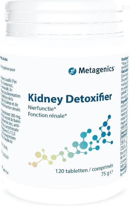 Metagenics Kidney detoxifier 120 tabletten