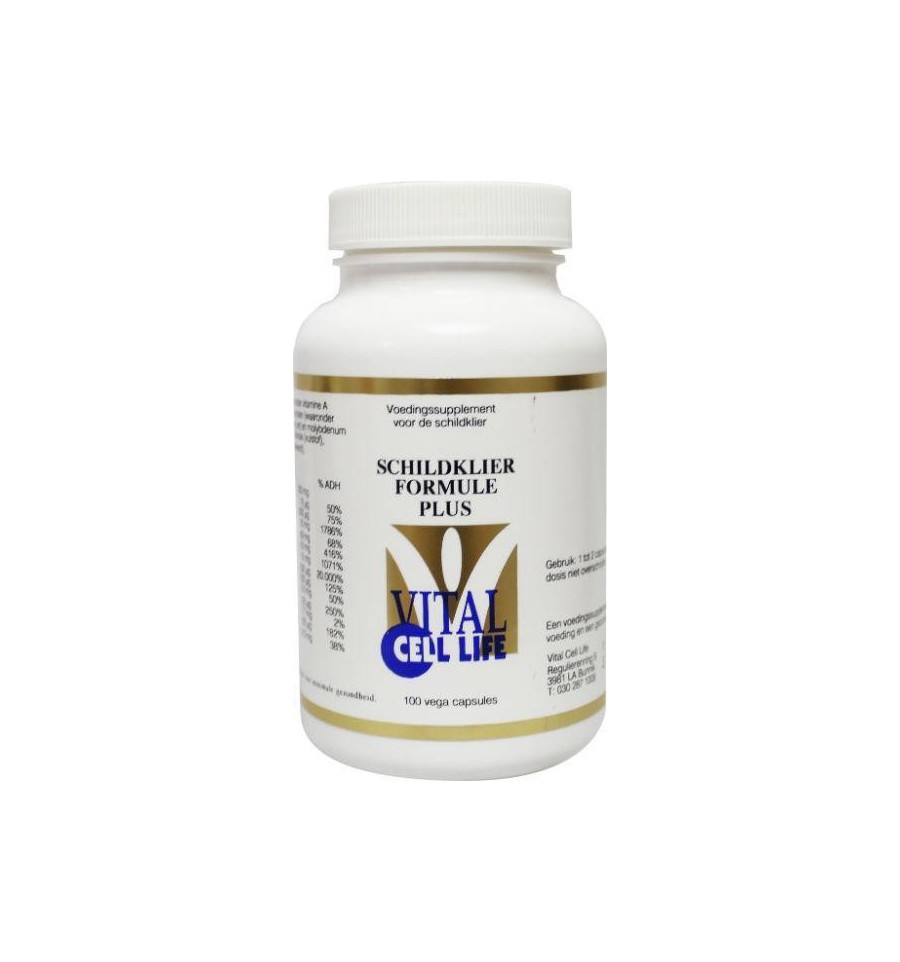 Vital Cell Life Schildklier formule plus 100 capsules