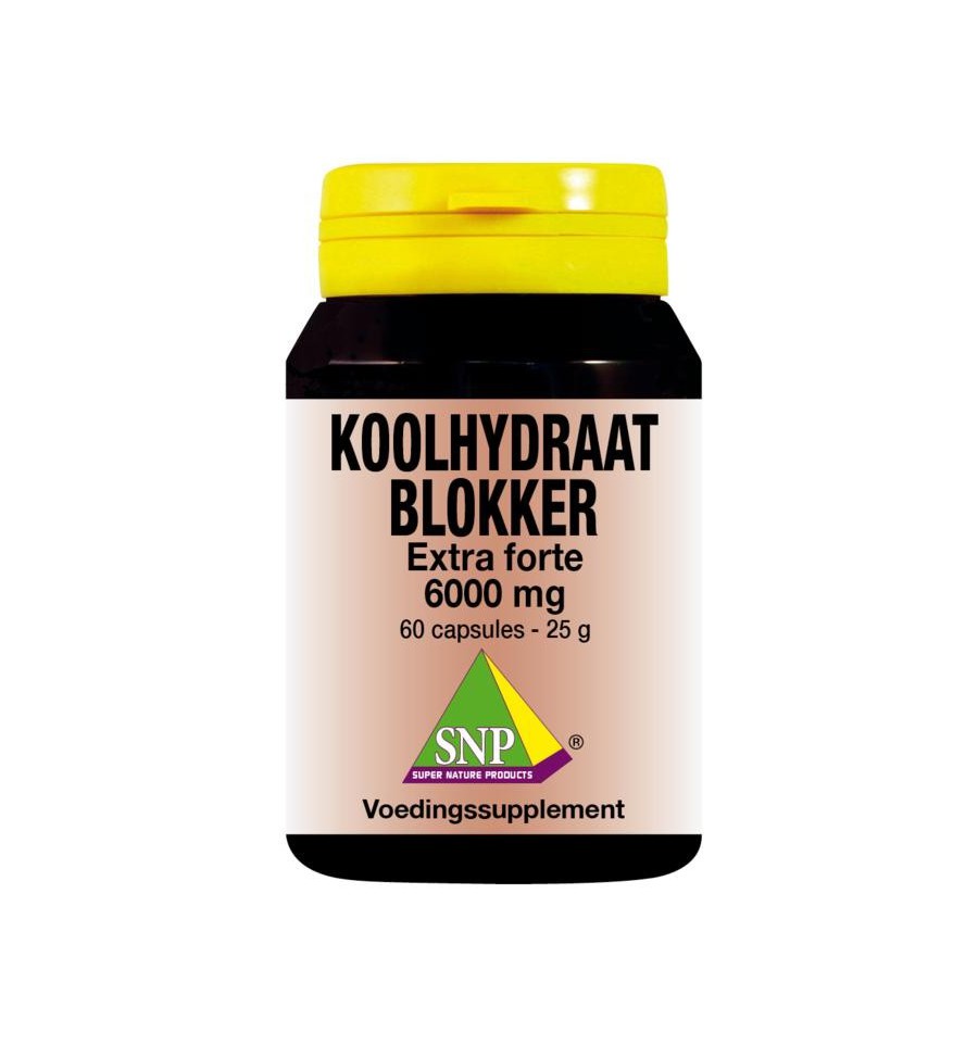 Snp Koolhydraat blokker extra forte 6000 mg 60 capsules