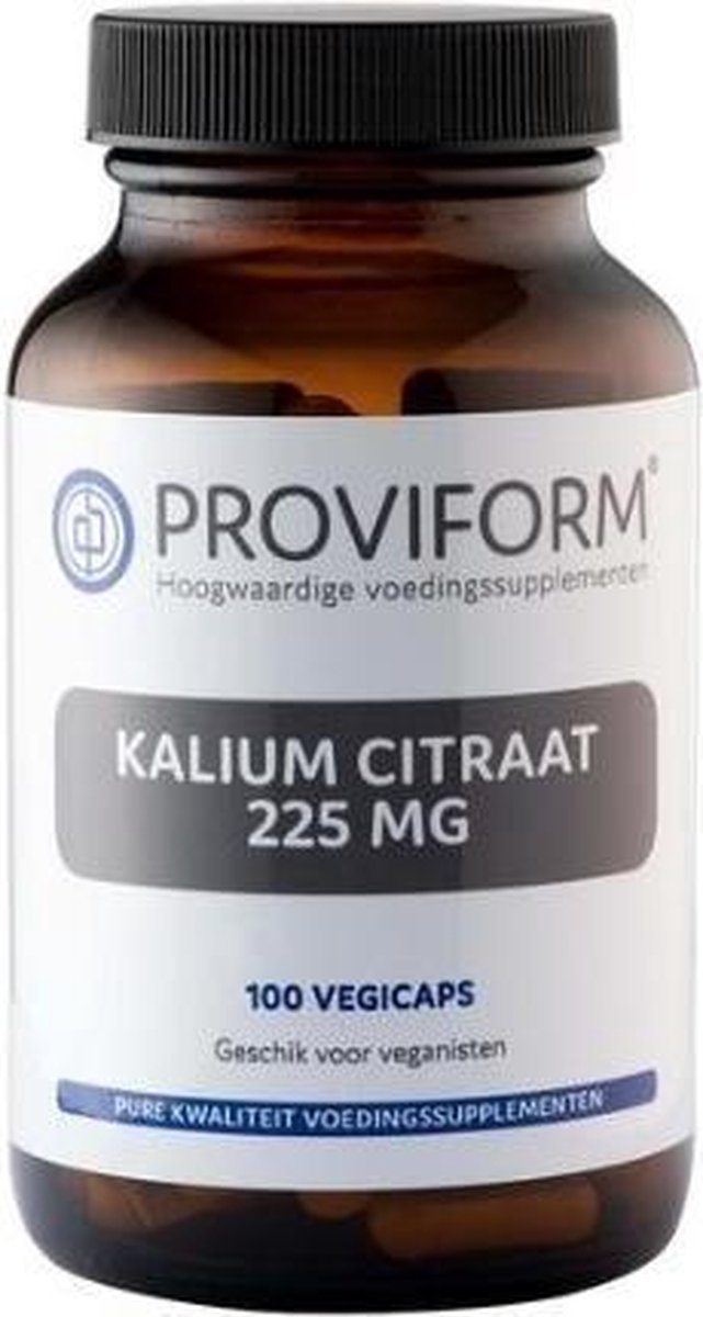 Proviform Kalium citraat 225 mg 100 vcaps