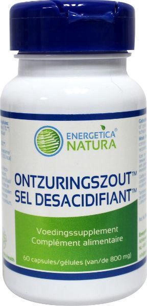 Energetica Natura Ontzuringszout 60 capsules