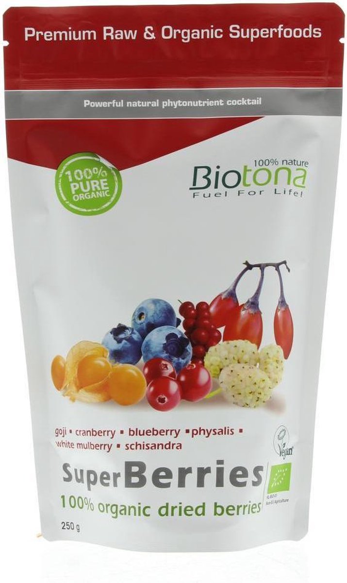 Biotona superberries organ dried berri