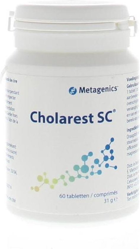 Metagenics Cholarest SC 60 tabletten