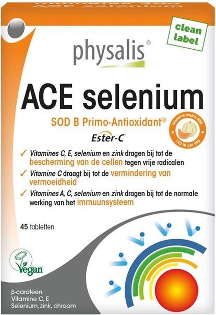 Physalis ACE Selenium 45 tabletten