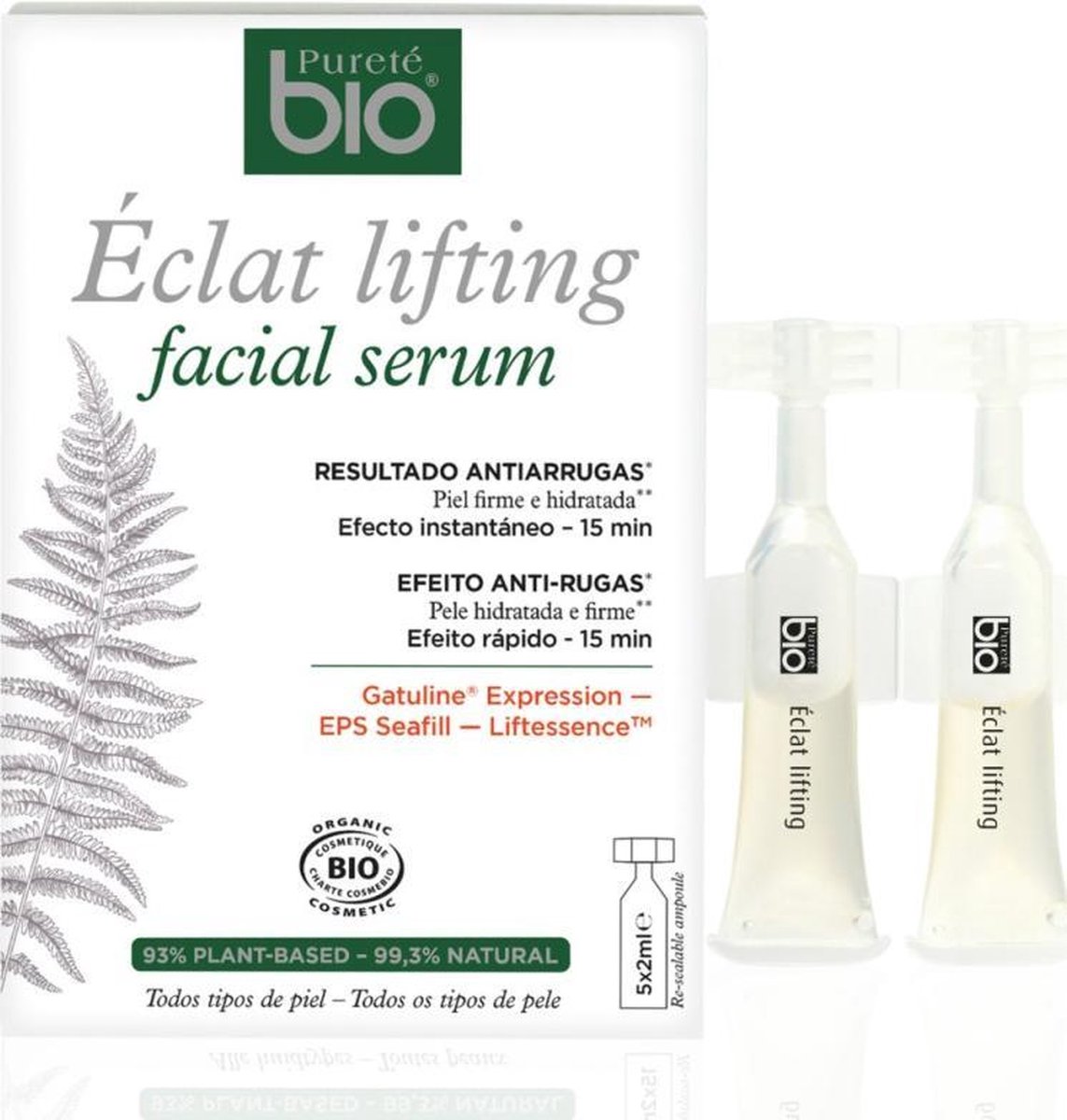 Pureté Bio Purete Bio Eclat lifting 5 x 2 ml 10 ml