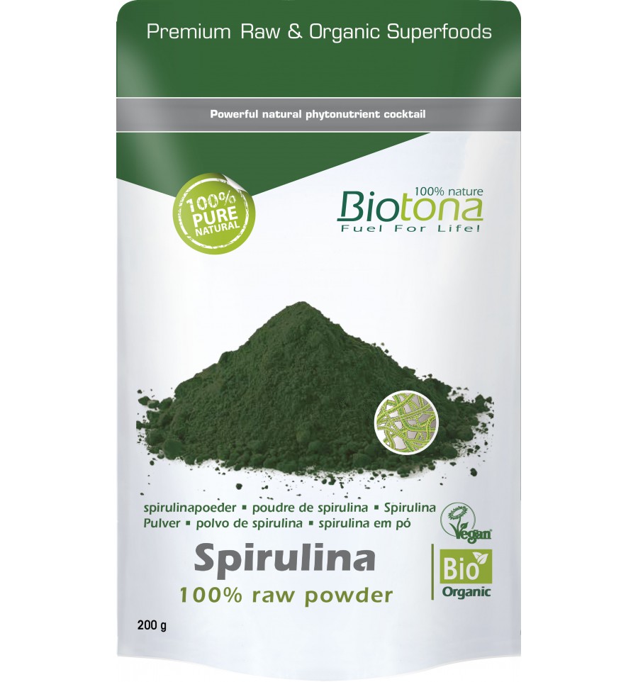 Biotona spirulina raw powder