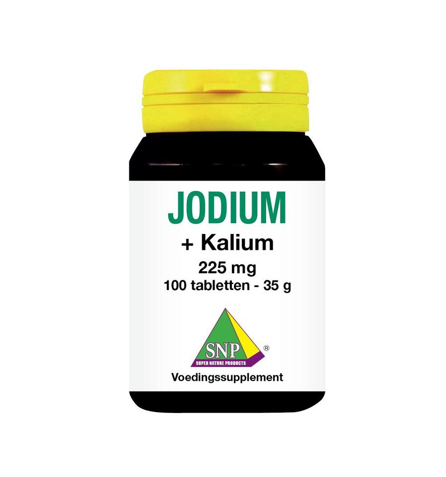 Snp Jodium 225 mcg + kalium 100 tabletten