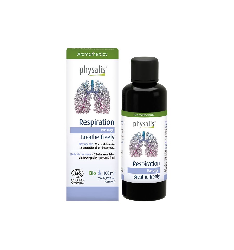 Physalis Massageolie respiration 100 ml