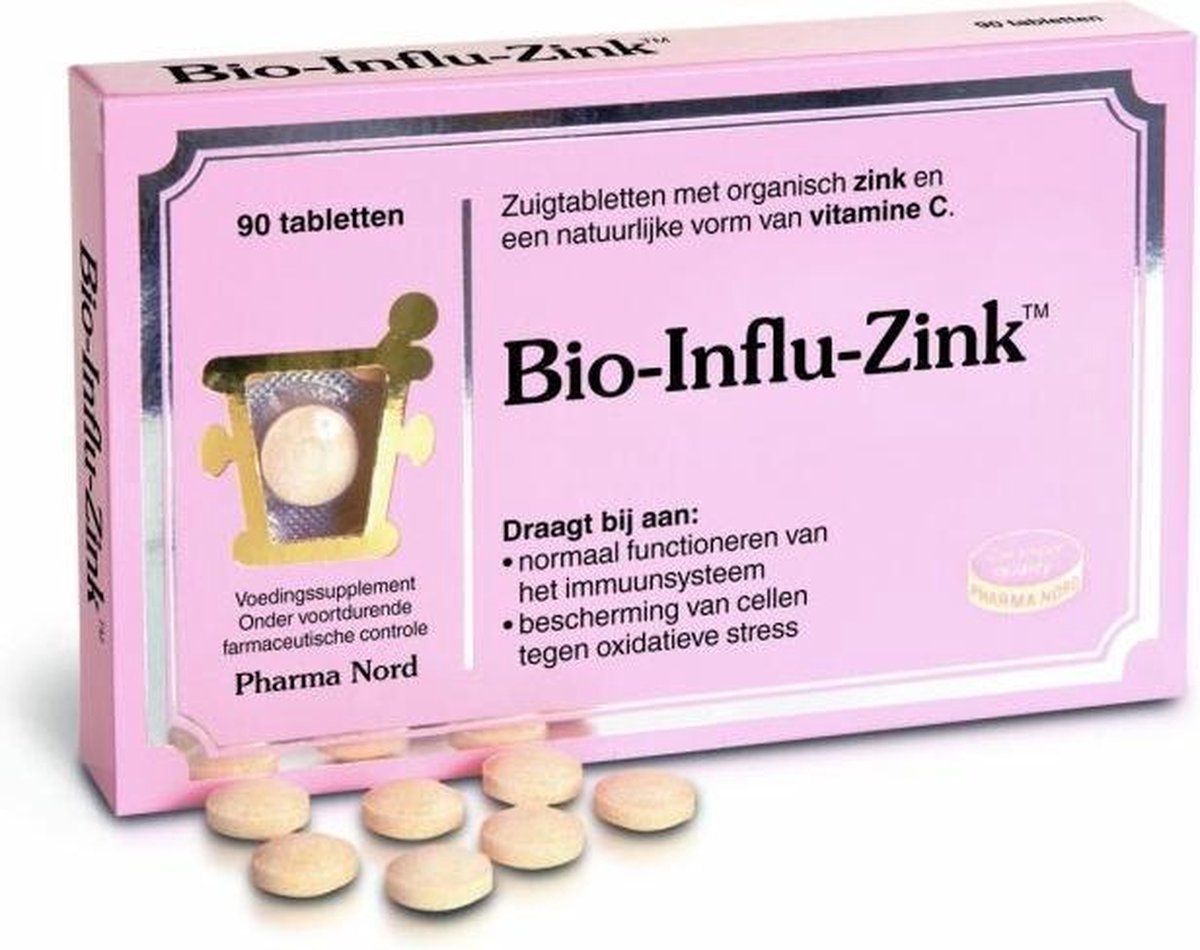 Pharma Nord Bio influ zink 90 tabletten