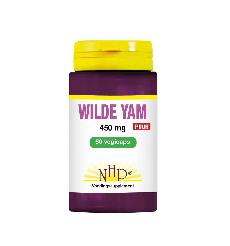 Nhp Wilde yam 450 mg puur 60 vcaps