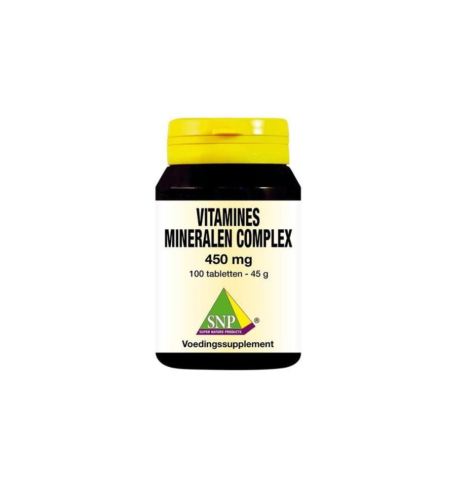 Snp Vitamines mineralen complex 450 mg 100 tabletten