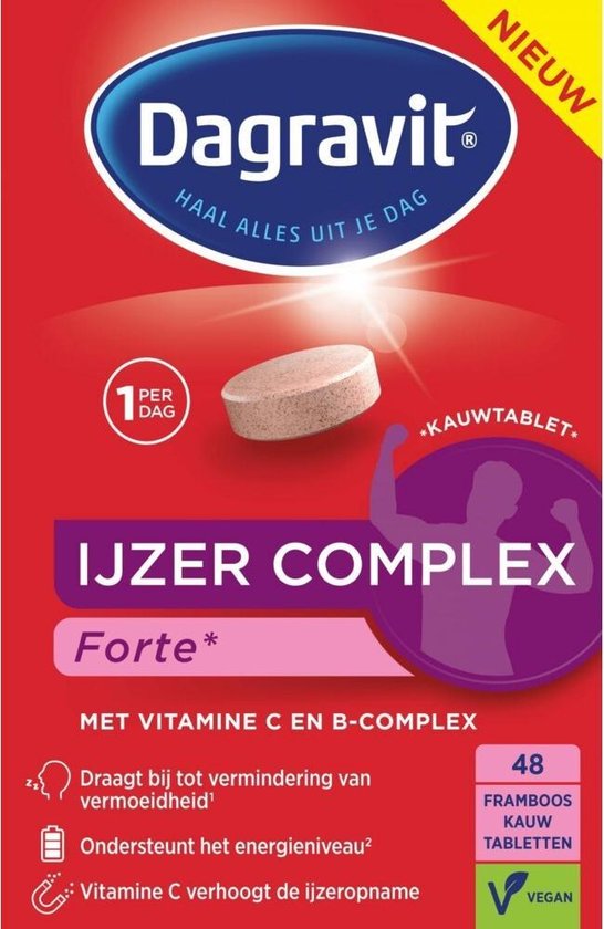 Dagravit IJzer complex forte 48 tabletten