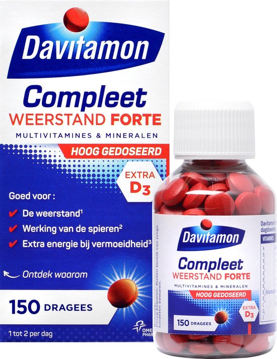 Davitamon Compleet weerstand forte 150 dragees