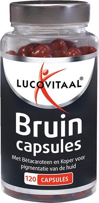 Lucovitaal capsules 120 capsules - Bruin