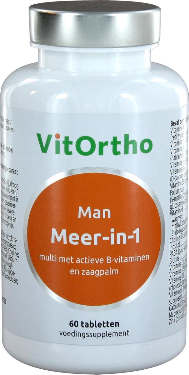 Vitortho Meer-in-1 man 60 tabletten