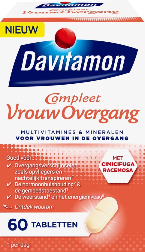 Davitamon Compleet vrouw overgang 60 tabletten