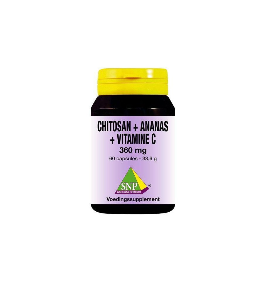 Snp Chitosan ananas vitamine C 360 mg 60 capsules