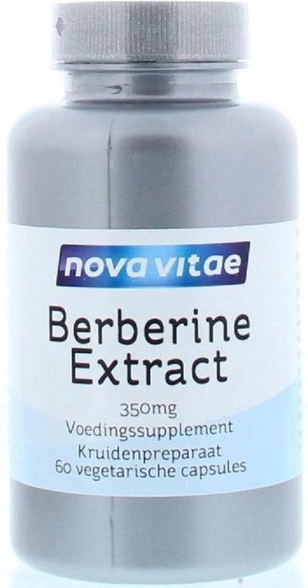 Nova Vitae Berberine HCI extract 350 mg 60 vcaps