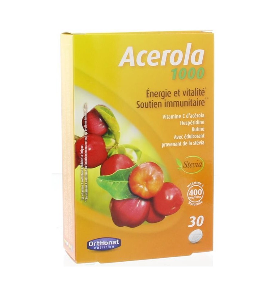 Orthonat Acerola 1000 mg 30 tabletten