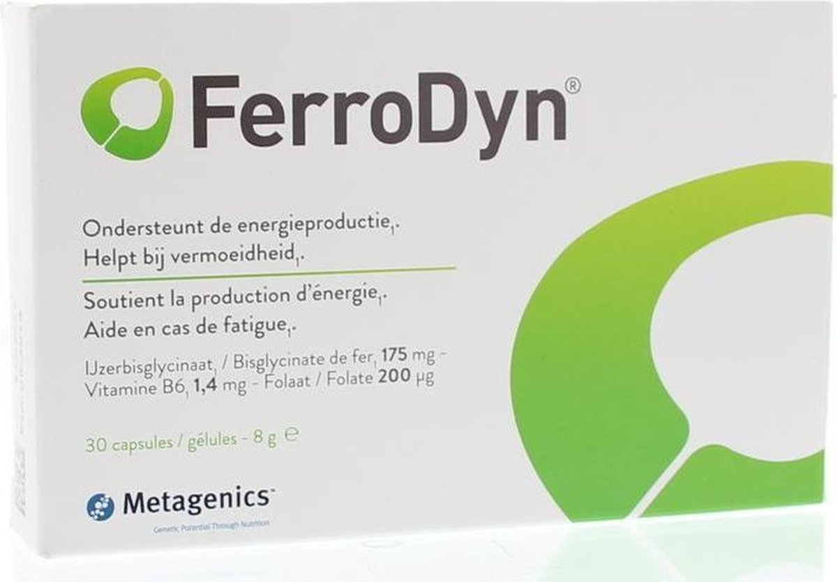 Metagenics Ferrodyn 30 capsules