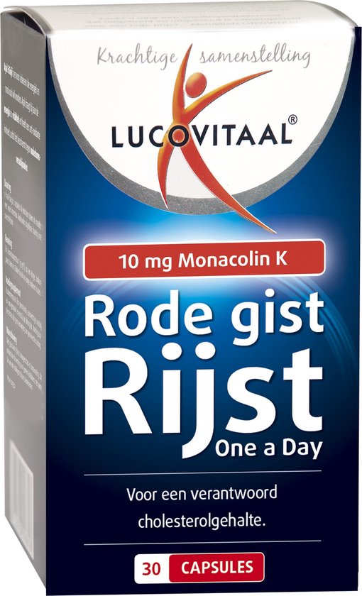 Lucovitaal Rode gist rijst one a day 30 capsules