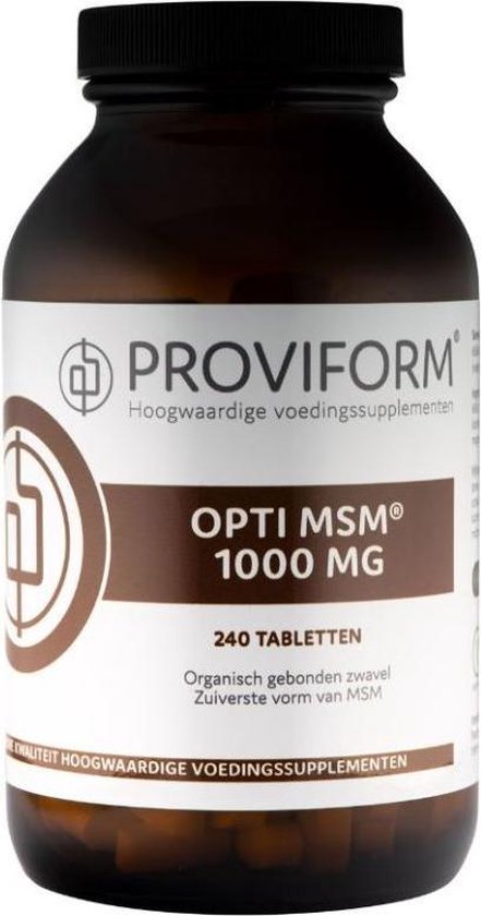 Proviform Opti MSM 1000 mg 240 tabletten