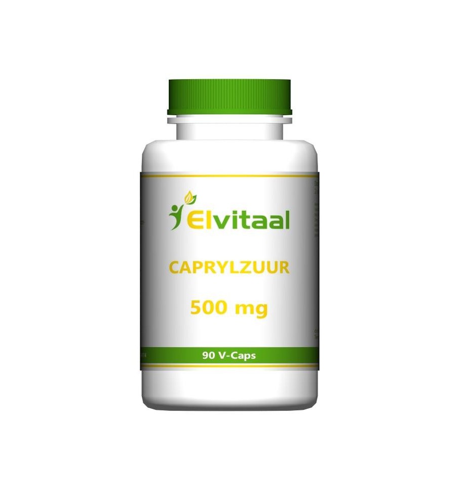 Elvitaal Caprylzuur 500 mg 90 vcaps