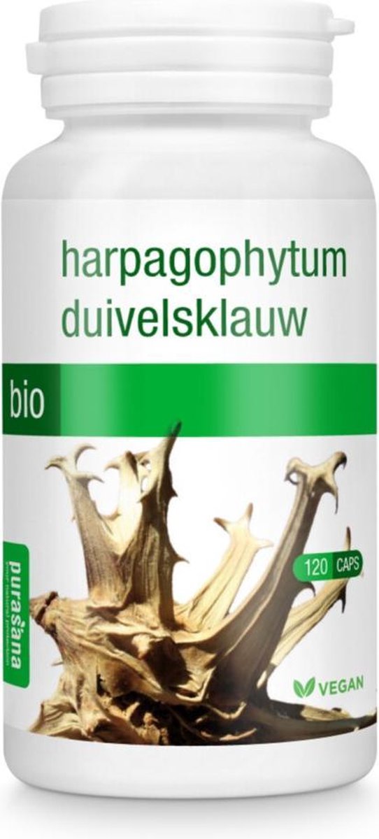 Purasana Bio duivelsklauw 295 mg 120 vcaps