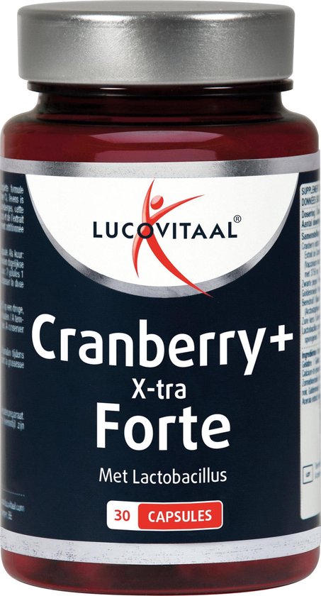 Lucovitaal Cranberry+ xtra forte 30 capsules