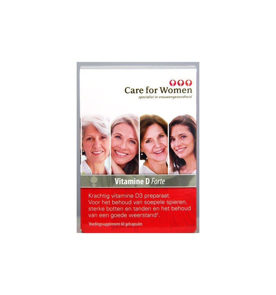 Care For Women Vitamine D forte 60 capsules