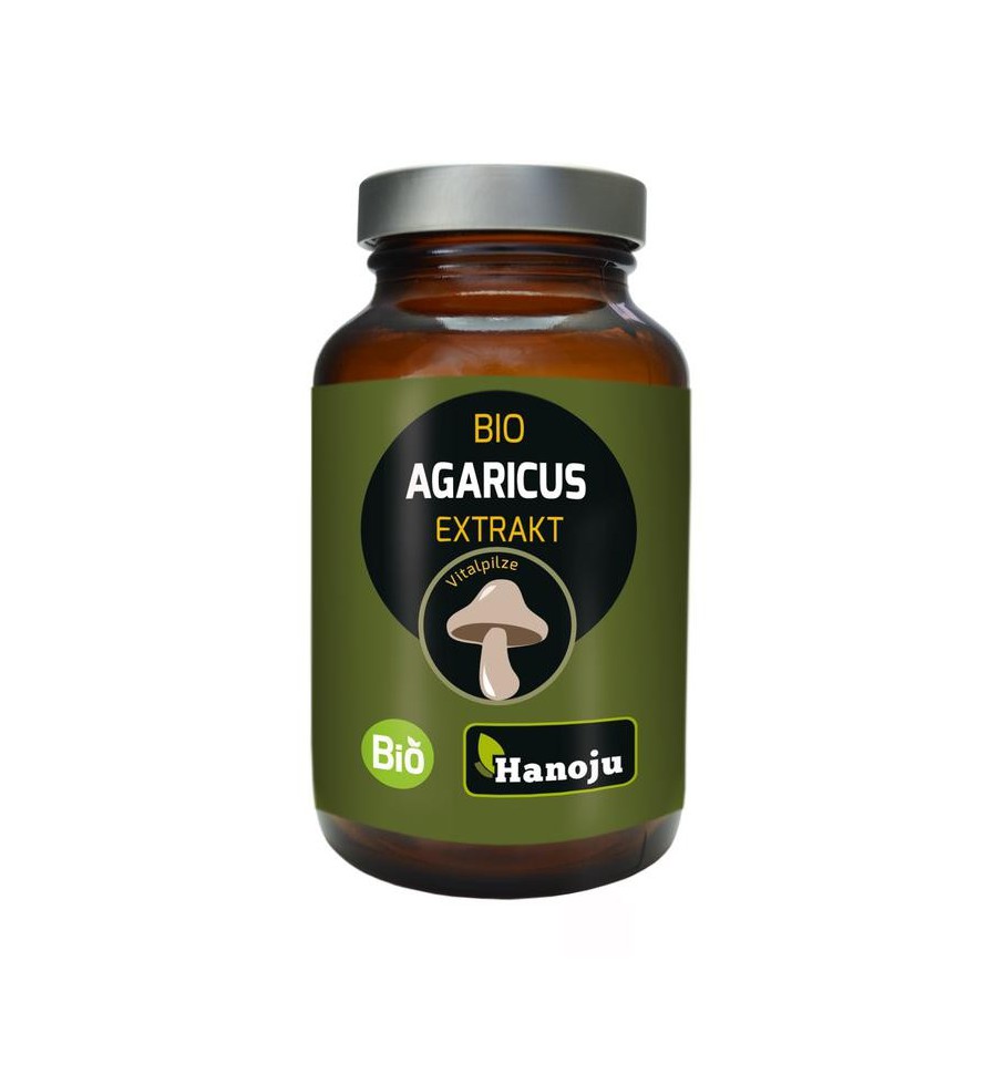 Hanoju Bio agaricus paddenstoelen extract 90 vcaps