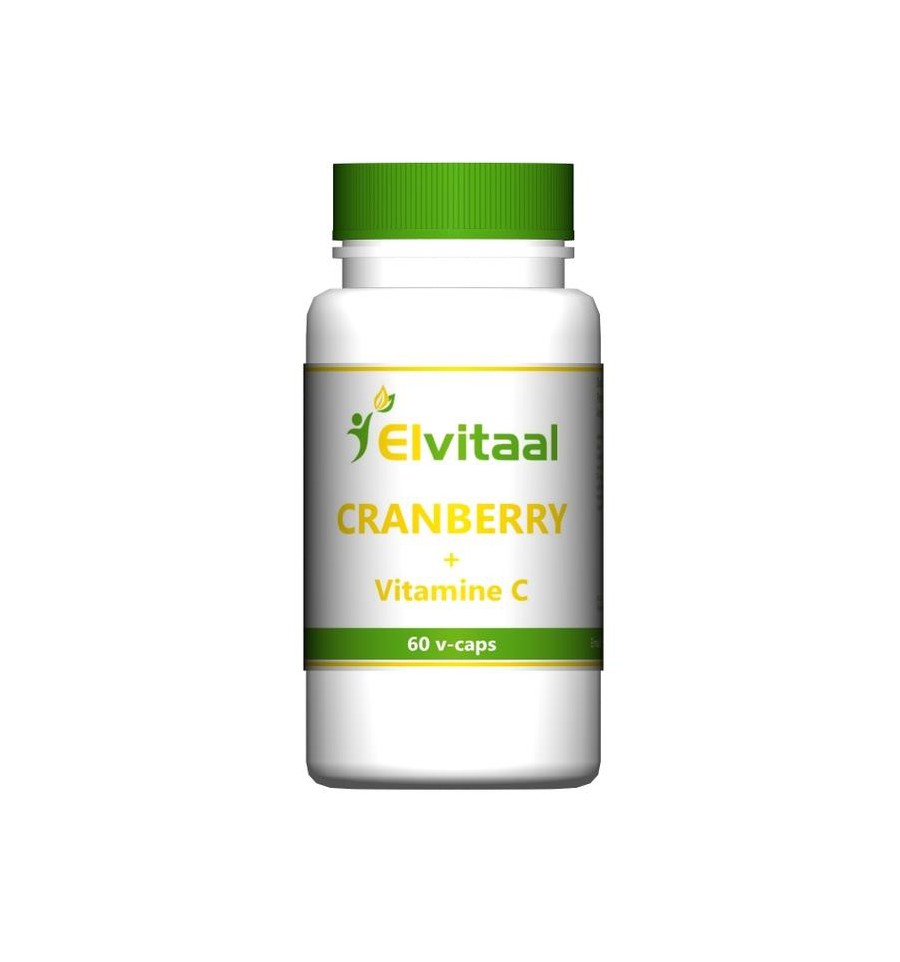 Elvitaal Cranberry + 60 mg vitamine c 60 vcaps