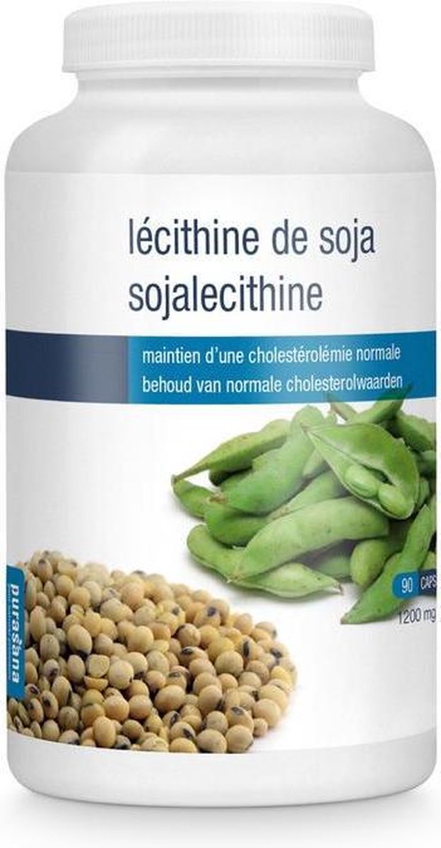 Purasana Soja lecithine 1200 mg 90 capsules