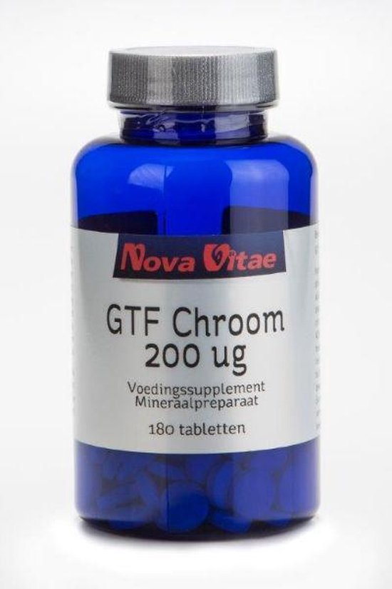 Nova Vitae GTF chroom 180 tabletten