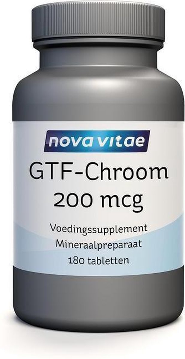 Nova Vitae GTF chroom 180 tabletten
