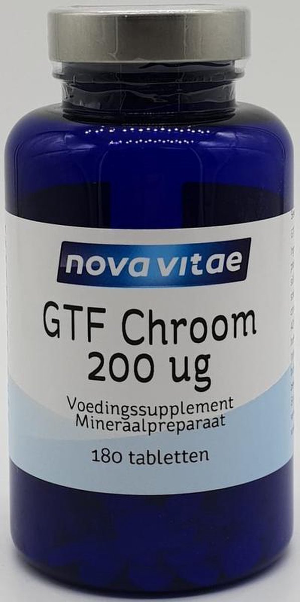 Nova Vitae GTF chroom 180 tabletten