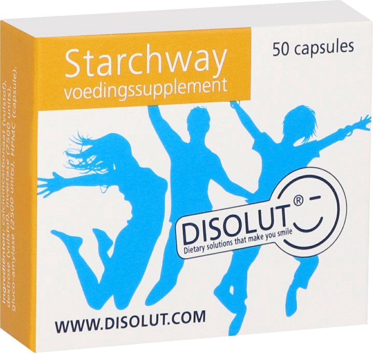 Disolut Starchway invertase glucoamyl 50 capsules