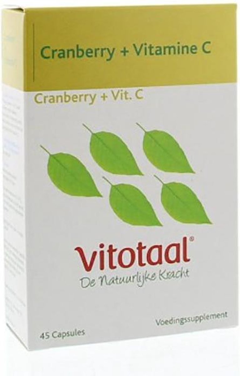 Vitotaal Cranberry + C 45 capsules