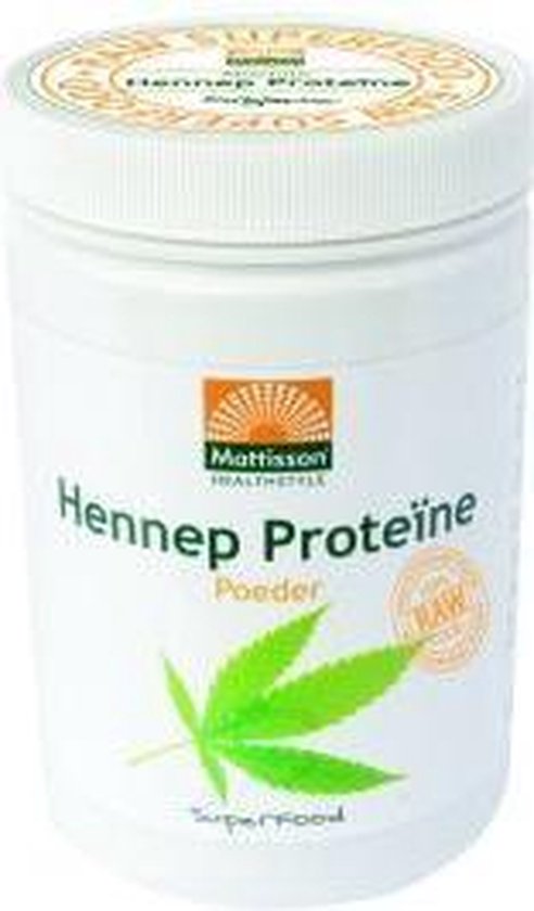 Mattisson Bio hennep proteine poeder 400 gram