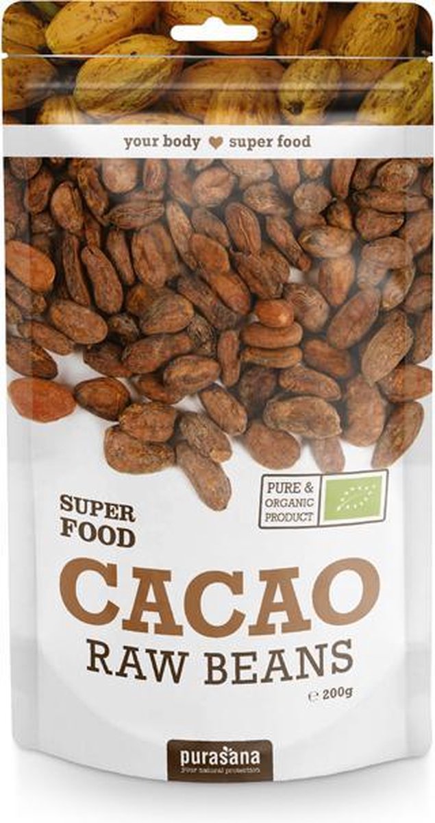 Purasana Cacao beans 200 gram