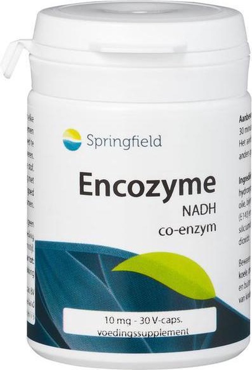 Springfield Encozyme NADH 10 mg 30 capsules